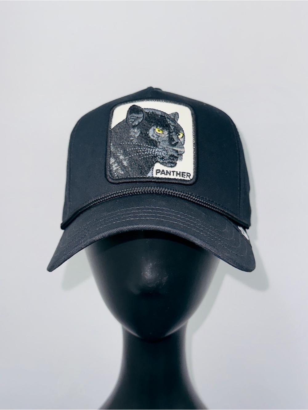 Goorin Bros Panther Trucker Hat Black Snapback Cap Mesh The Farm